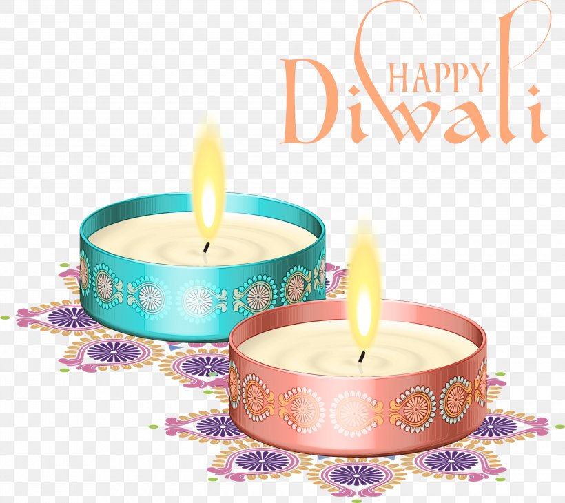 Diwali, PNG, 3000x2671px, Watercolor, Birthday, Candle, Candle Holder, Diwali Download Free