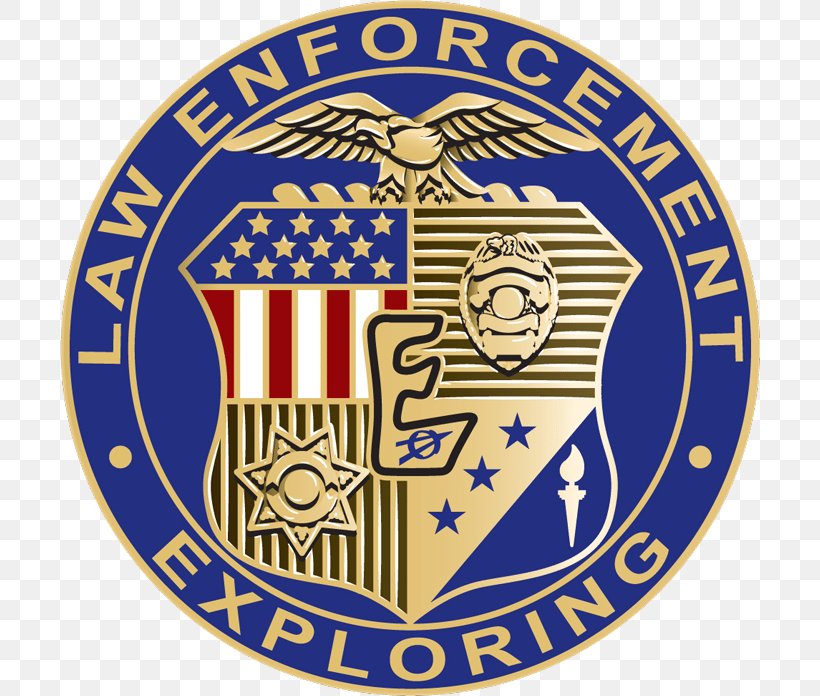 Law Enforcement Exploring Police Learning For Life Law Enforcement Agency, PNG, 700x696px, Law Enforcement Exploring, Area, Badge, Boy Scouts Of America, Brand Download Free
