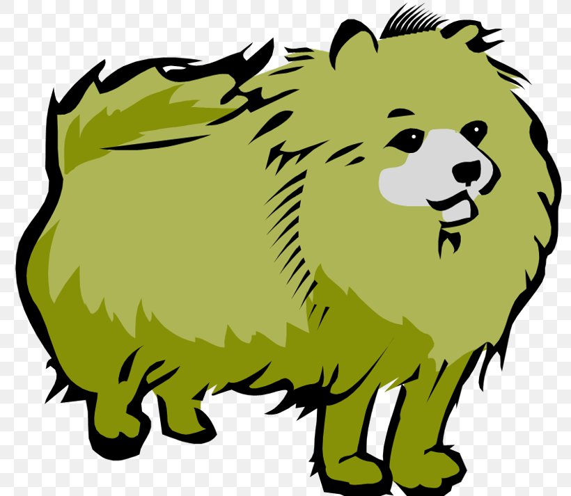 Pomeranian Shetland Sheepdog Mammal Clip Art, PNG, 800x713px, Pomeranian, Artwork, Bear, Carnivoran, Cartoon Download Free