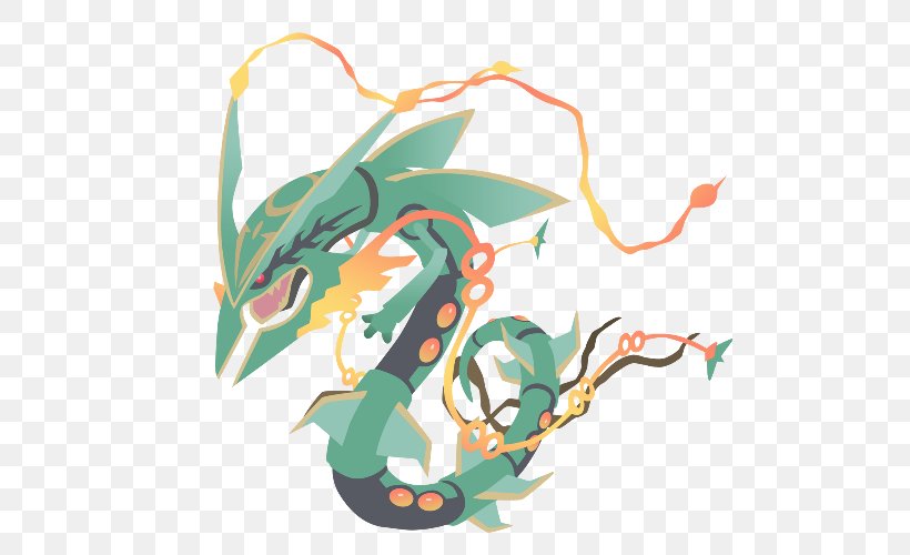 Rayquaza Video Games Drawing Deoxys Image, PNG, 500x500px, Rayquaza, Art, Coloring Book, Deoxys, Dragon Download Free