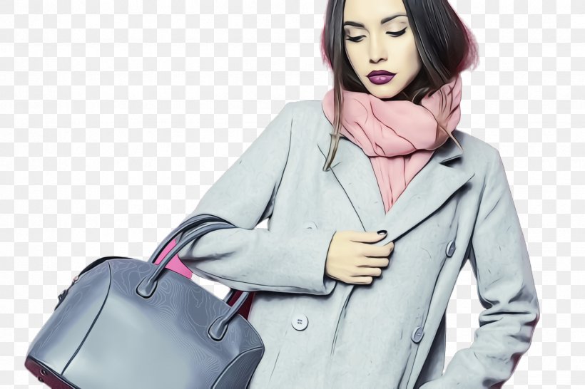 Skin Pink Outerwear Shoulder Bag, PNG, 2448x1632px, Watercolor, Bag, Coat, Fashion Accessory, Handbag Download Free