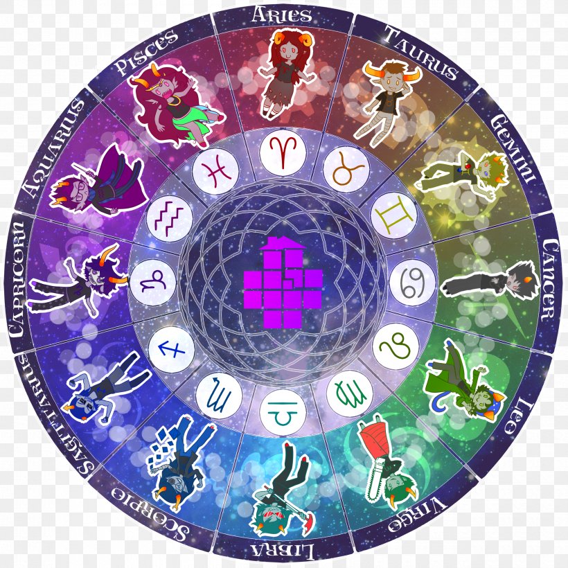 Zodiac Astrological Sign Astrology Circle Taurus, PNG, 2500x2500px, Zodiac, Aries, Astrological Sign, Astrology, Deviantart Download Free