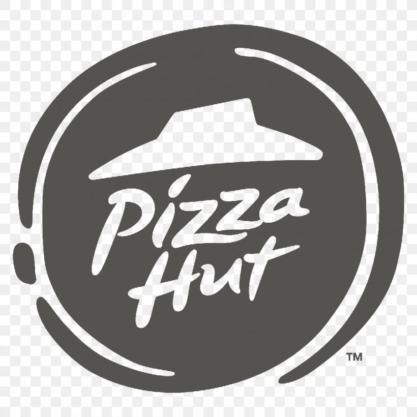 Logo Brand Pizza Hut Product Font, PNG, 1000x1000px, Logo, Adult, Black And White, Brand, Cotton Download Free