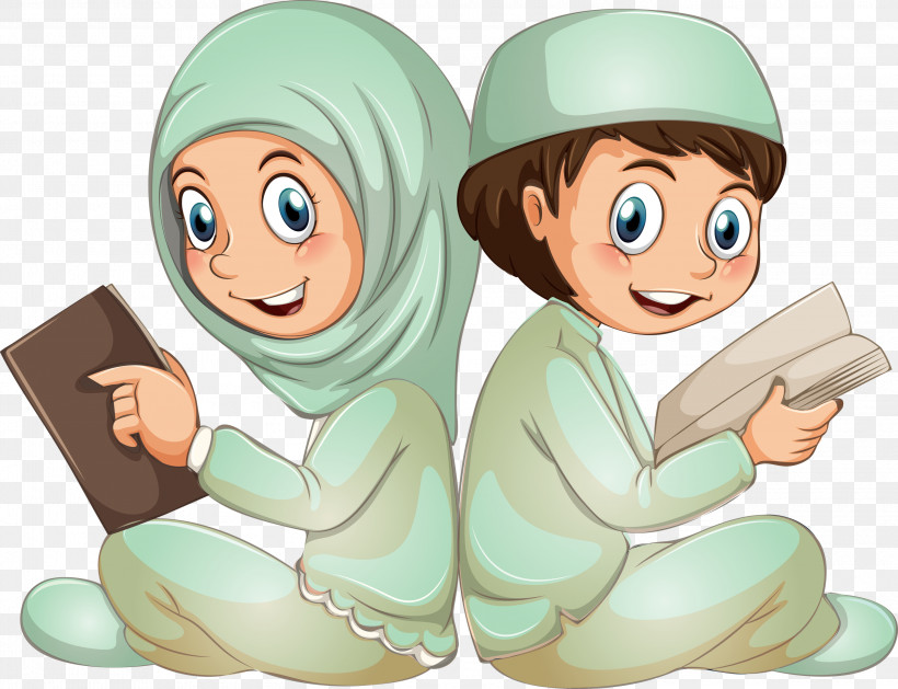 Muslim People, PNG, 3000x2304px, Muslim People, Cartoon, Sharing Download Free