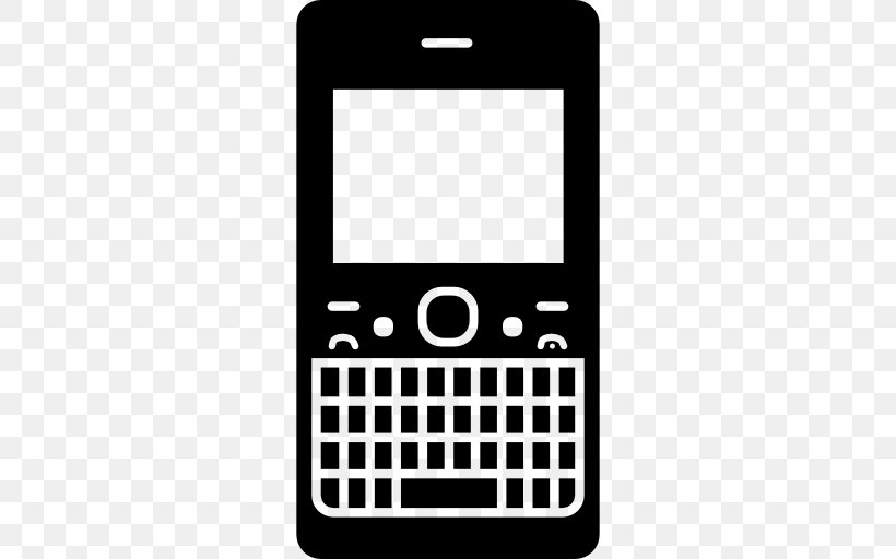 Feature Phone Telephone, PNG, 512x512px, Feature Phone, Android, Black, Black And White, Cellular Network Download Free