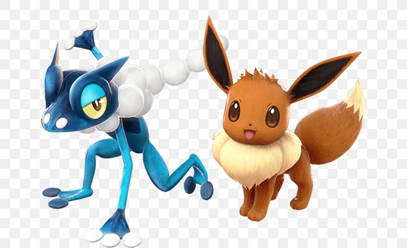 Frogadier Video Games Pikachu Wii U Eevee, PNG, 800x500px, Frogadier, Action Figure, Animal Figure, Animated Cartoon, Animation Download Free