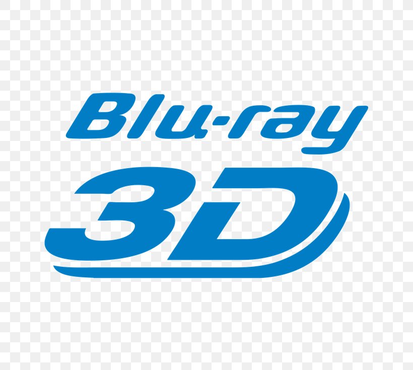 Logo 3D Film Blu-ray Disc Trademark Three-dimensional Space, PNG, 735x735px, 3d Film, Logo, Area, Blue, Bluray Disc Download Free