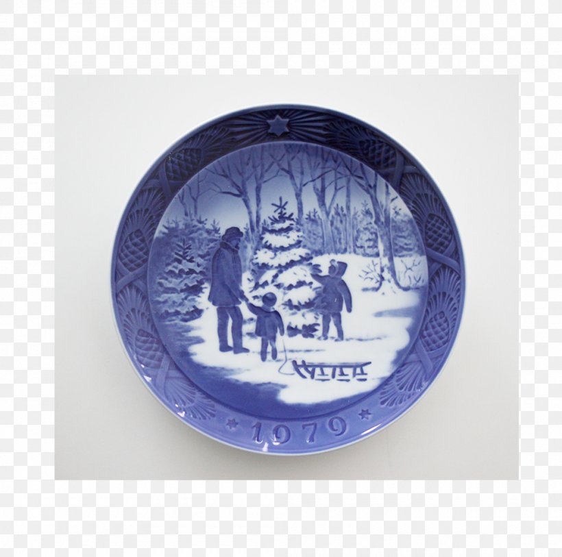 Plate Aluminia Royal Copenhagen Christmas Platter, PNG, 1000x992px, Plate, Aluminia, Blue, Blue And White Porcelain, Blue And White Pottery Download Free