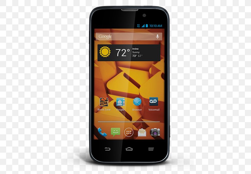 Boost Mobile 4G ZTE Warp Smartphone, PNG, 550x570px, Boost Mobile, Cellular Network, Communication Device, Electronic Device, Feature Phone Download Free