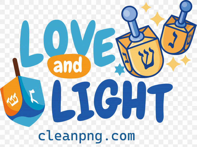 Happy Hanukkah Love Light, PNG, 5915x4410px, Happy Hanukkah, Light, Love Download Free