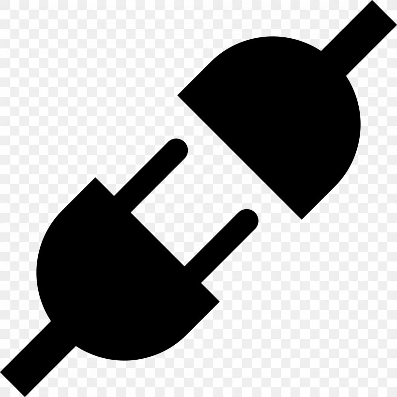 AC Power Plugs And Sockets Plug-in, PNG, 2000x2000px, Ac Power Plugs And Sockets, Artwork, Black, Black And White, Electric Power Download Free