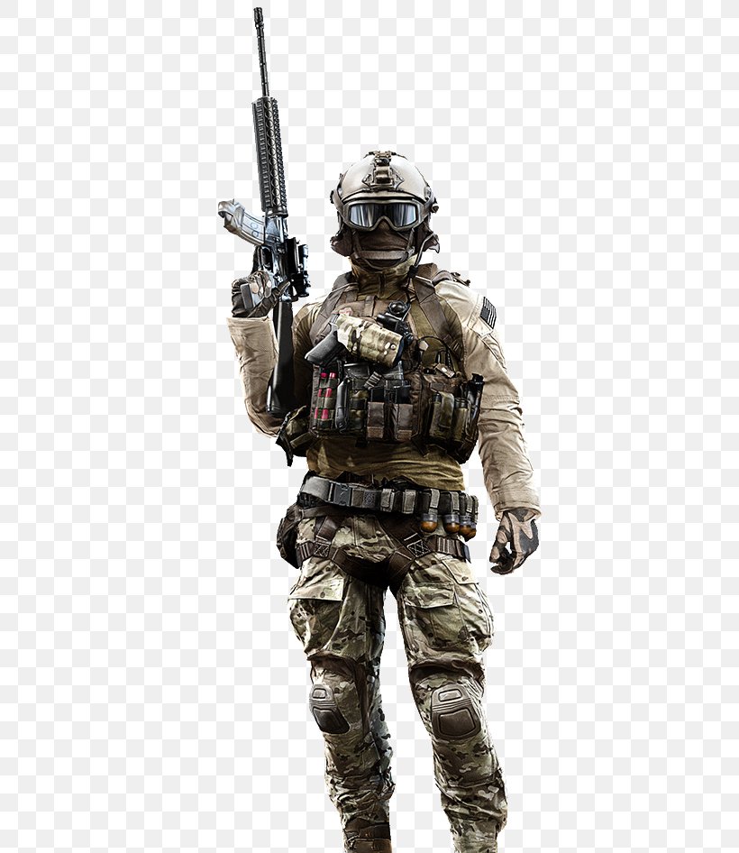 Battlefield 4 United States Soldier Military Army, PNG, 393x946px, Battlefield 4, Action Figure, Army, Assault, Battlefield Download Free