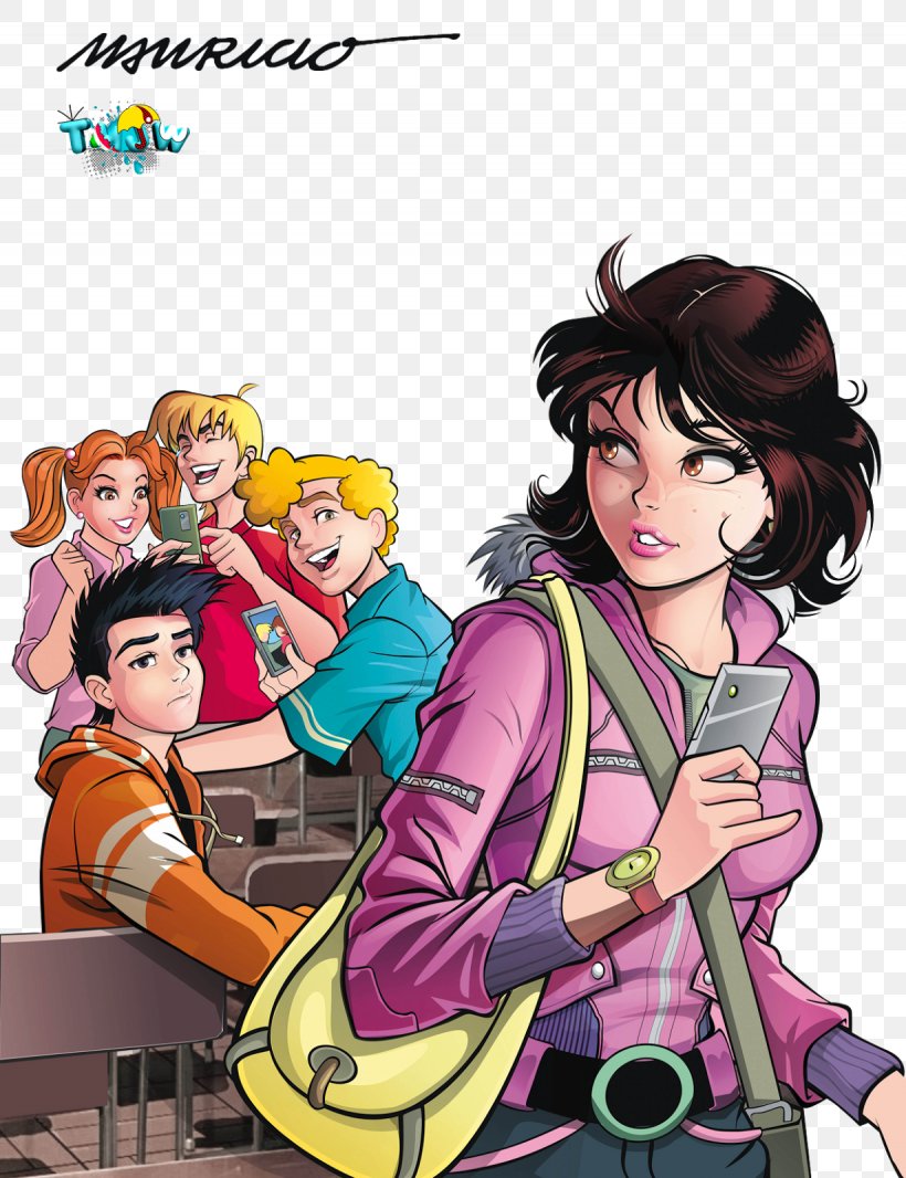 Monica Teen Comics Monica's Gang Comic Book, PNG, 1230x1600px, Watercolor, Cartoon, Flower, Frame, Heart Download Free