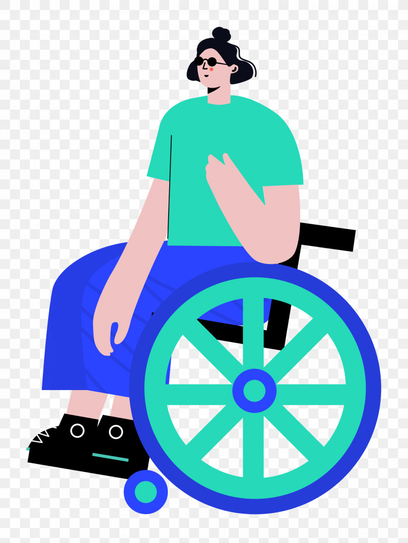 Sitting On Wheelchair Woman Lady, PNG, 1880x2500px, Woman, Behavior, Geometry, Human, Lady Download Free