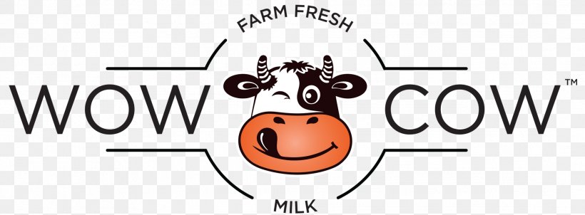 Dairy Cattle WOW COW MILK Digital Marketing, PNG, 2171x801px, Cattle, Area, Brand, Cartoon, Content Marketing Download Free