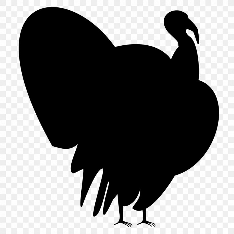 Rooster Silhouette Black White Clip Art, PNG, 1200x1200px, Rooster, Beak, Bird, Black, Black And White Download Free