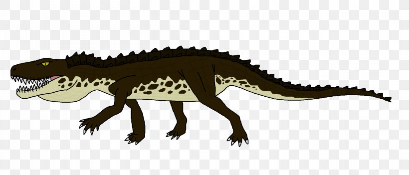 Tyrannosaurus Crocodile Postosuchus Deinosuchus Kaprosuchus, PNG, 2184x936px, Tyrannosaurus, Alligator, Animal, Animal Figure, Crocodile Download Free
