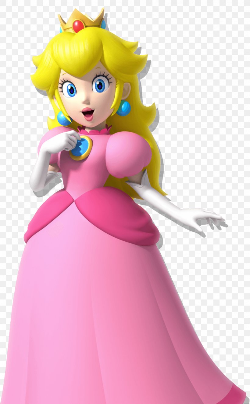 New Super Mario Bros. Wii Princess Peach, PNG, 1016x1638px, Super Mario Bros, Action Figure, Bowser, Character, Costume Download Free
