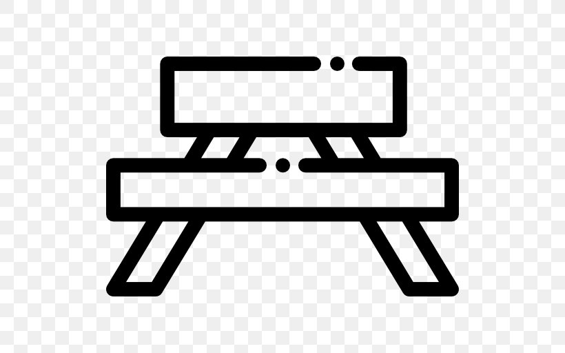 Bench Furniture Table Clip Art, PNG, 512x512px, Bench, Architecture, Area, Black And White, Building Download Free