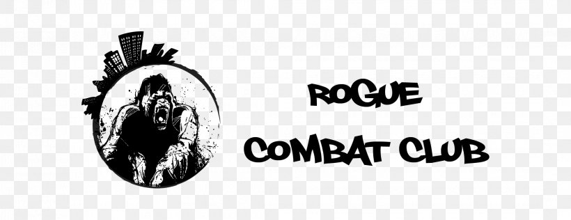 Rogue Combat Club Kickboxing Physical Fitness Brazilian Jiu-jitsu Coach, PNG, 2166x836px, Kickboxing, Black, Black And White, Boxing, Brand Download Free