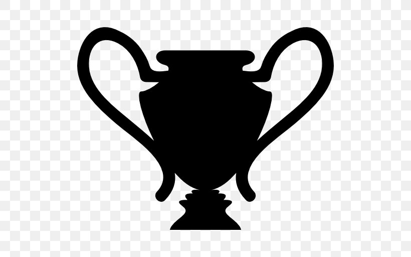 Trophy, PNG, 512x512px, Trophy, Black, Black And White, Cup, Drinkware Download Free