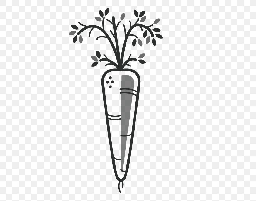 Twig Flowerpot Plant Stem Line Clip Art, PNG, 579x644px, Twig, Black And White, Branch, Flora, Flower Download Free
