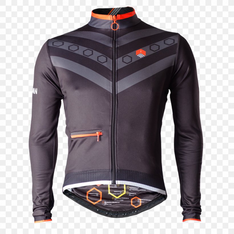 Jersey Sleeve Jacket Clothing Cycling, PNG, 880x879px, Jersey, Arm Warmers Sleeves, Black, Clothing, Cycling Download Free