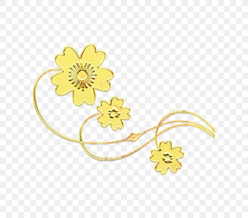 Body Jewellery Yellow Human Body, PNG, 720x720px, Body Jewellery, Fashion Accessory, Flower, Human Body, Jewellery Download Free