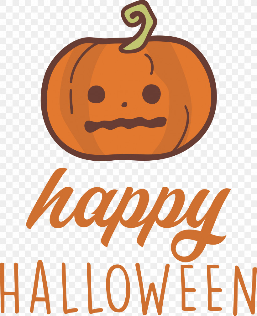 Happy Halloween, PNG, 2438x3000px, Happy Halloween, Cartoon, Fruit, Geometry, Happiness Download Free