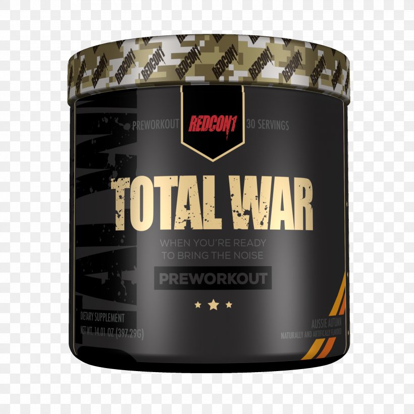 Pre-workout Redcon1 Total War Bodybuilding Supplement Dietary Supplement, PNG, 3000x3000px, Preworkout, Bodybuilding, Bodybuilding Supplement, Brand, Dietary Supplement Download Free