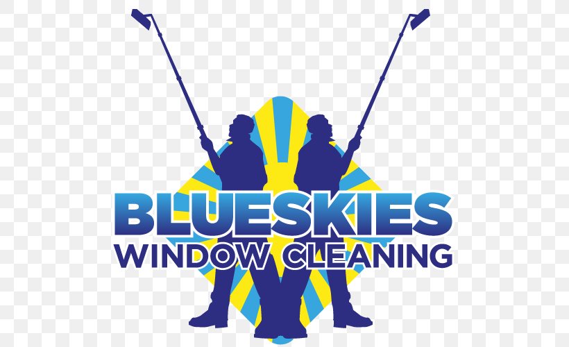 Blue Skies Window Cleaning Ltd Pressure Washers Window Cleaner, PNG, 500x500px, Window, Area, Brand, Cleaner, Cleaning Download Free