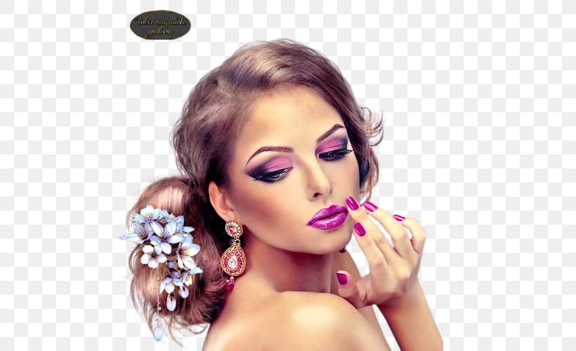 Cosmetologist Beauty Parlour Cosmetics Cosmetology, PNG, 500x500px, Cosmetologist, Barber, Beauty, Beauty Parlour, Brown Hair Download Free
