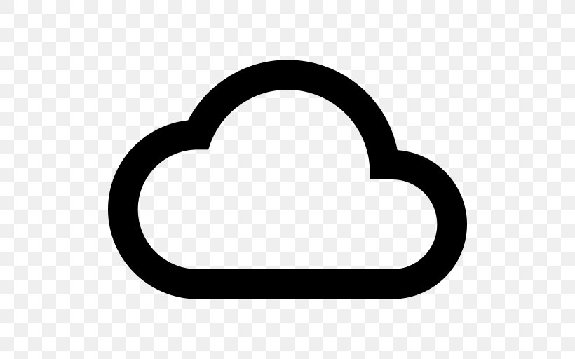 Cloud Computing Internet Cloud Storage Clip Art, PNG, 512x512px, Cloud Computing, Area, Black And White, Body Jewelry, Cloud Database Download Free