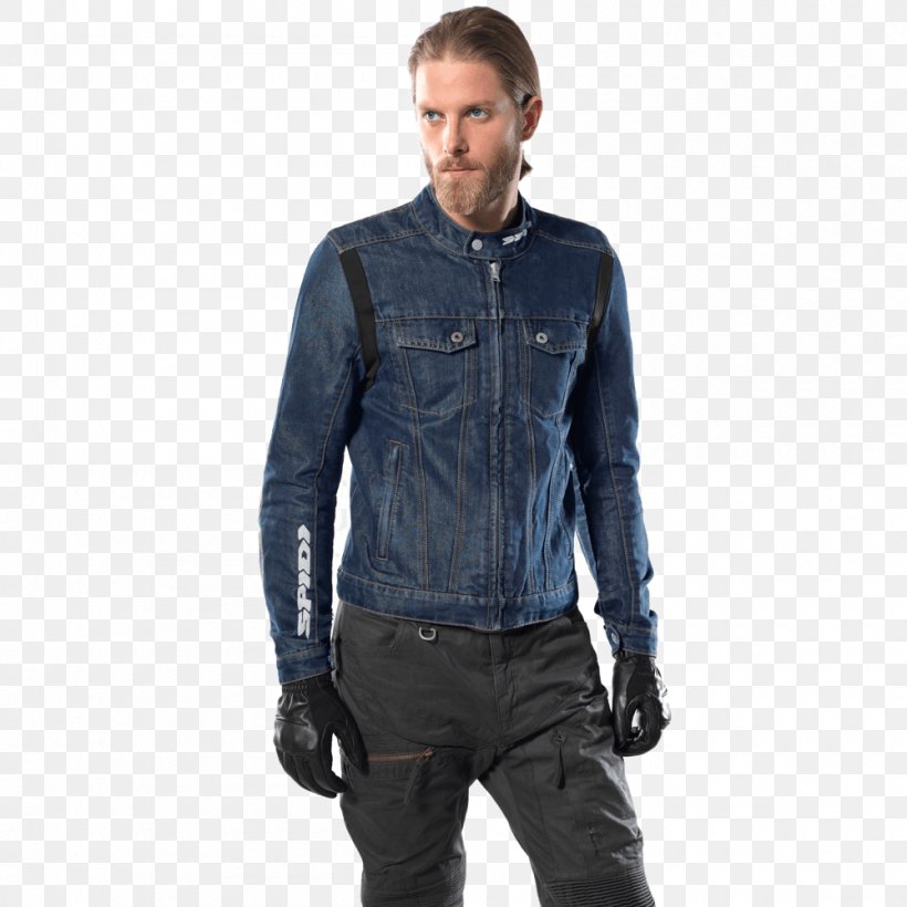 Leather Jacket Jeans Denim Blouson, PNG, 1000x1000px, Leather Jacket, Blouson, Casual, Clothing, Cotton Download Free