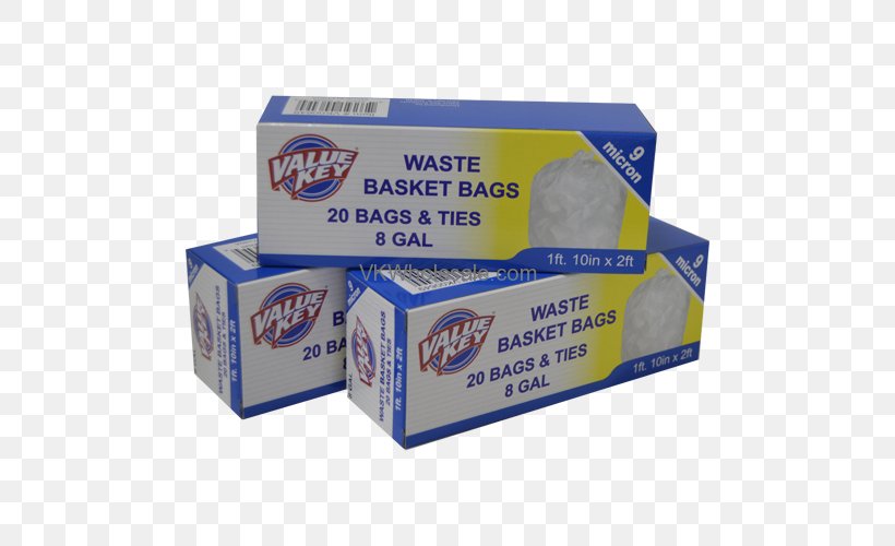 Rubbish Bins & Waste Paper Baskets Bin Bag Twist Tie Material, PNG, 500x500px, Waste, Bag, Bin Bag, Box, Carton Download Free