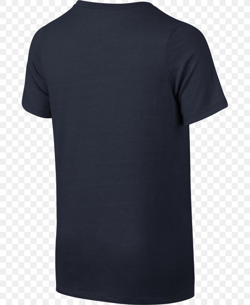 T-shirt Crew Neck Sleeve Clothing Neckline, PNG, 677x1000px, Tshirt, Active Shirt, Black, Clothing, Crew Neck Download Free