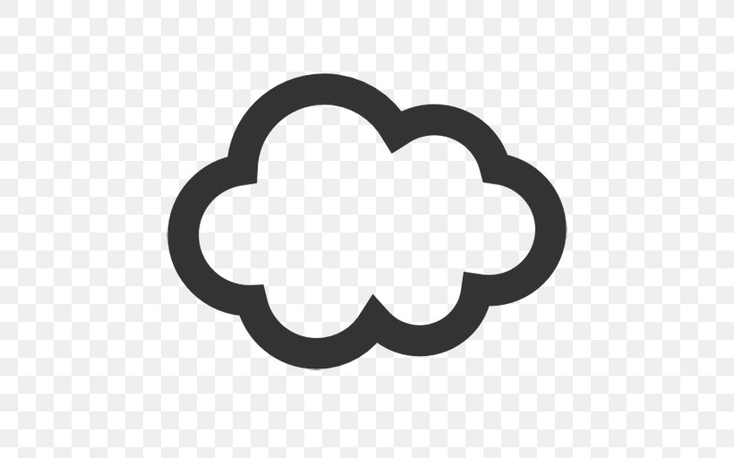Cloud Computing Download Cloud Storage Icon Design, PNG, 512x512px, Cloud Computing, Amazon Web Services, Black And White, Cloud Storage, Computer Servers Download Free