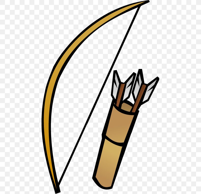 Bow And Arrow Quiver Archery Clip Art, PNG, 481x791px, Bow And Arrow, Arc, Archery, Area, Artwork Download Free