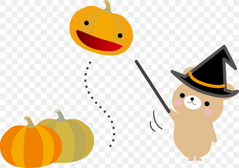 Halloween Clip Art Illustration Pumpkin Image, PNG, 955x670px, Halloween, Art, Drawing, Fruit, Happiness Download Free