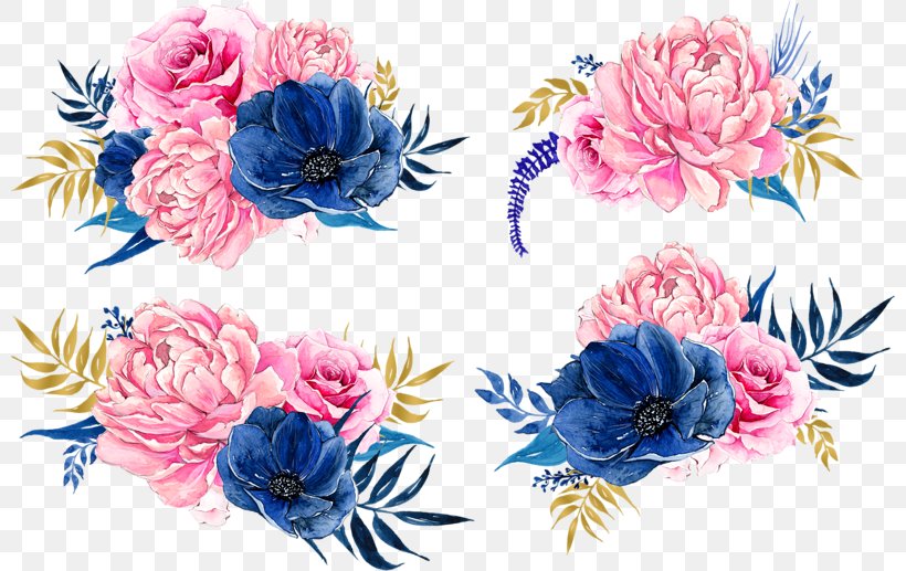 Paper Flower Blue Clip Art, PNG, 800x517px, Paper, Artificial Flower, Blue, Color, Cut Flowers Download Free