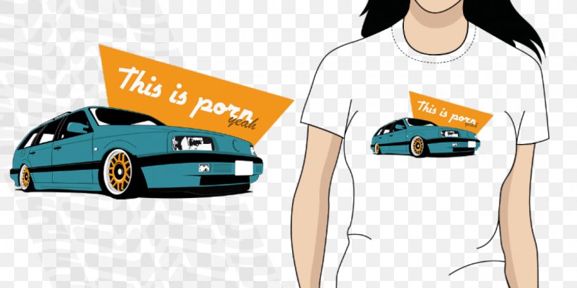 T-shirt Car Volkswagen Passat Illustration, PNG, 1280x640px, Tshirt, Automotive Design, Brand, Car, Finger Download Free