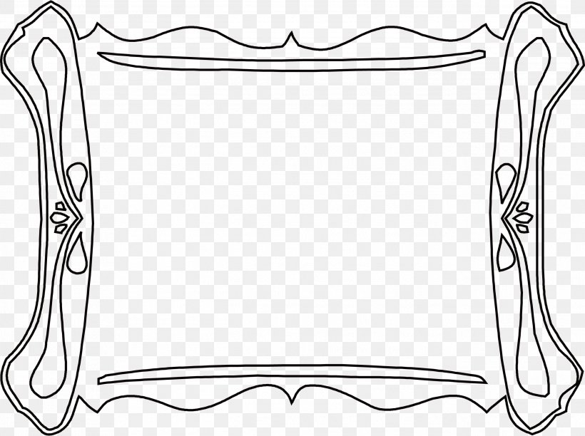 Black And White Clip Art, PNG, 2584x1929px, Black, Area, Black And White, Designer, Framing Download Free