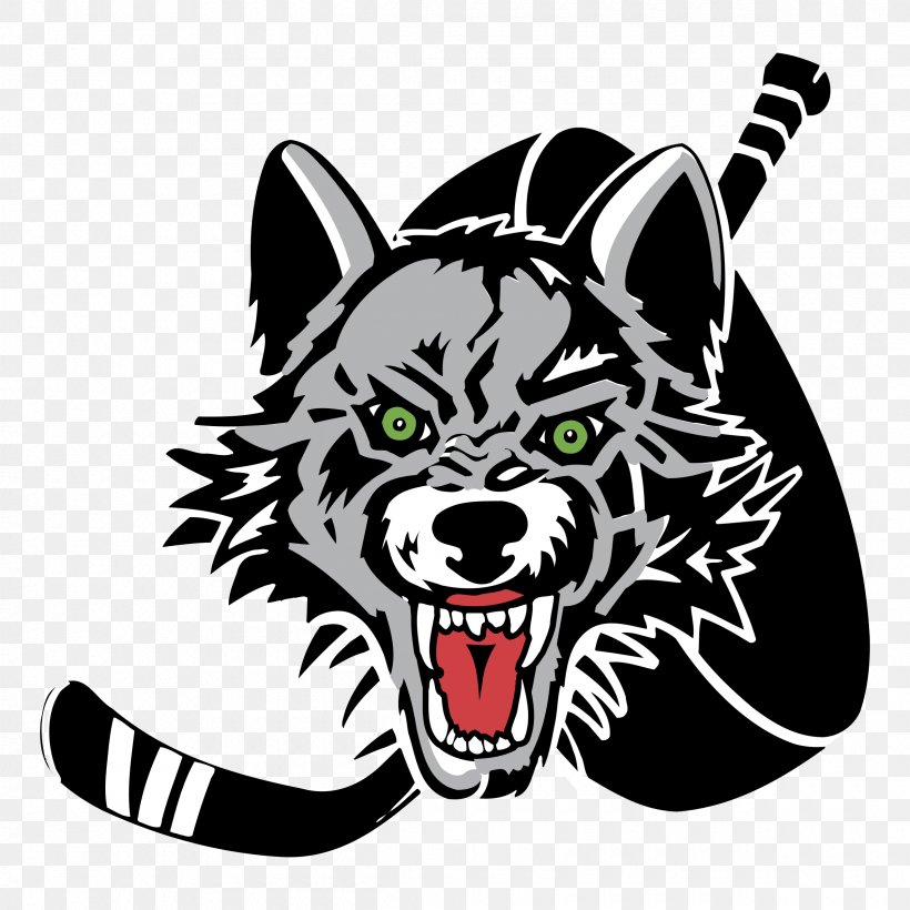 Chicago Wolves American Hockey League Ice Hockey Logo Rosemont, PNG, 2400x2400px, Chicago Wolves, American Hockey League, Carnivoran, Cat, Cat Like Mammal Download Free
