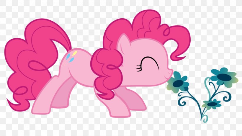 Pony Clip Art Horse Illustration Pinkie Pie, PNG, 900x506px, Watercolor, Cartoon, Flower, Frame, Heart Download Free
