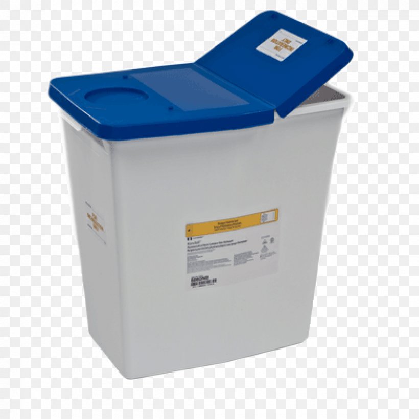 Rubbish Bins & Waste Paper Baskets Sharps Waste Plastic Medical Waste, PNG, 1200x1200px, Rubbish Bins Waste Paper Baskets, Container, Covidien Ltd, Gallon, Garbage Disposals Download Free