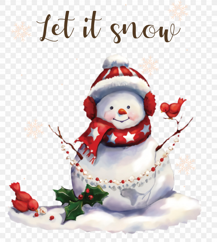 Snowman, PNG, 5102x5688px, Let It Snow, Snowman, Winter Download Free