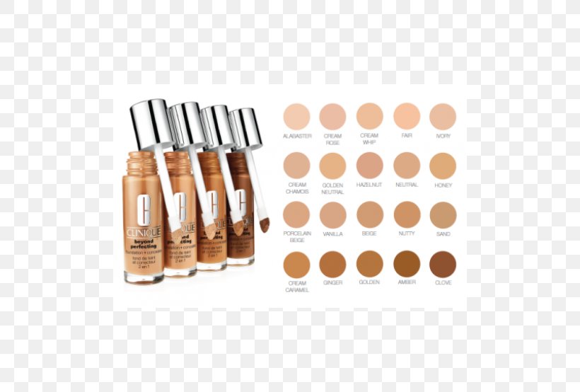 Concealer Foundation Clinique Cosmetics Lotion, PNG, 500x554px, Concealer, Clinique, Color, Cosmetics, Exfoliation Download Free