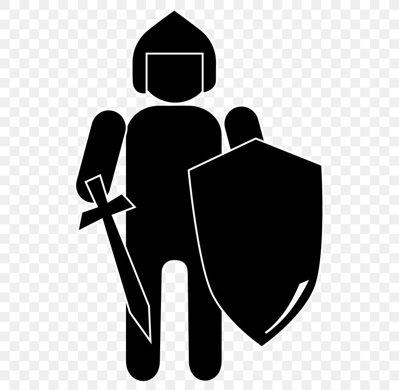Knight Clip Art Vector Graphics Image Silhouette, PNG, 550x800px, Knight, Armour, Black, Black And White, Drawing Download Free