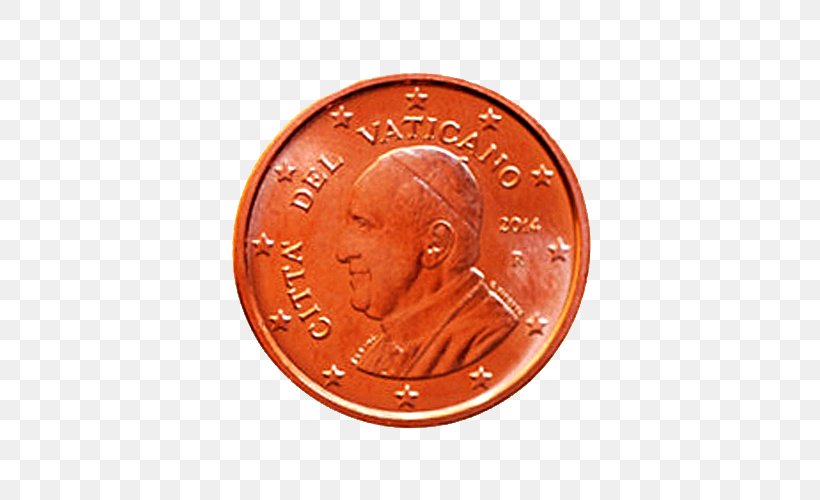 2 Euro Commemorative Coins Vatican City Vatican Euro Coins, PNG, 500x500px, 1 Cent Euro Coin, 2 Euro Cent Coin, 2 Euro Coin, 2 Euro Commemorative Coins, 5 Cent Euro Coin Download Free