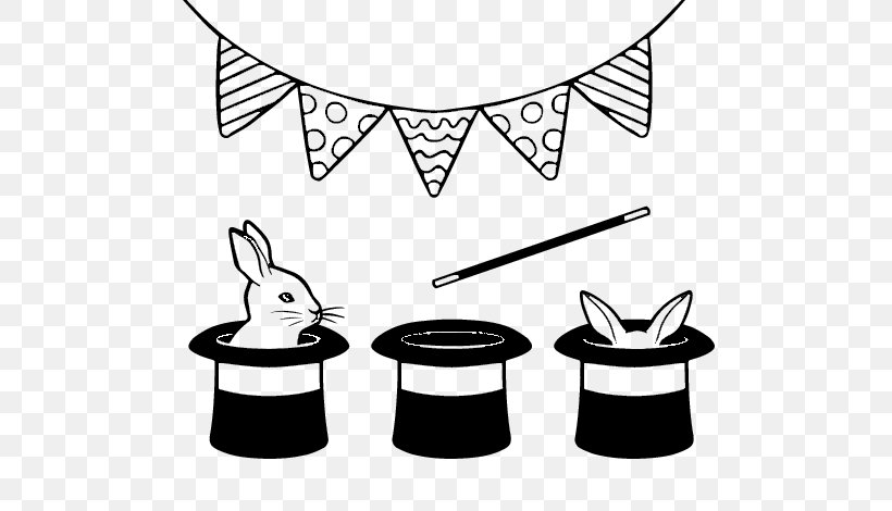 Drawing Top Hat European Rabbit Coloring Book, PNG, 600x470px, Drawing, Animated Cartoon, Area, Artwork, Black Download Free
